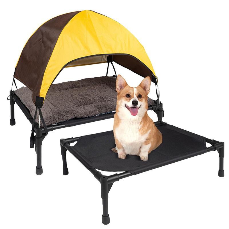 Outdoor Camping Dog Bed - Erhöhtes Hundebett für den Außenbereich, faltbar,