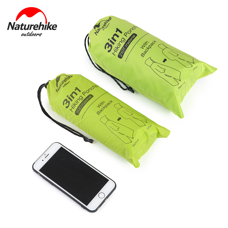 Naturehike Regenjacke, 3-in-1, – Camping Rain Poncho Bewertung und Preis