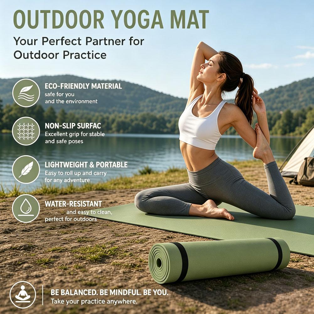 Rutschfeste EVA-Yogamatte, lei – Outdoor Camping Rugs Bewertung und Preis