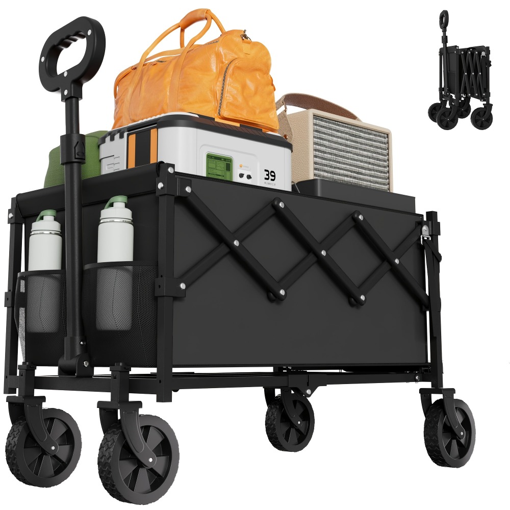 Faltbarer Gartenwagen mit 360  – Outdoor Camping Trolley Bewertung und Preis
